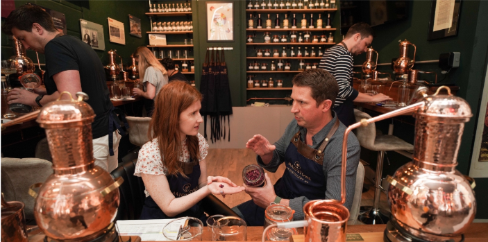 Gin Distilling Experience at City of London Distillery