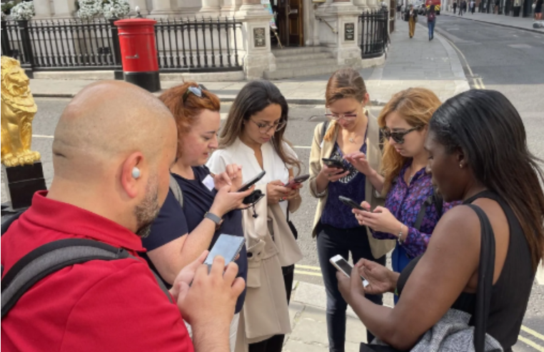 Interactive City Street Hunt